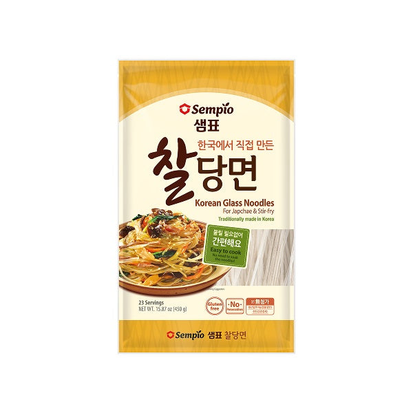 Sempio authentic Korean glass, wheat, and rice noodles