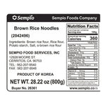 Brown Rice Noodles