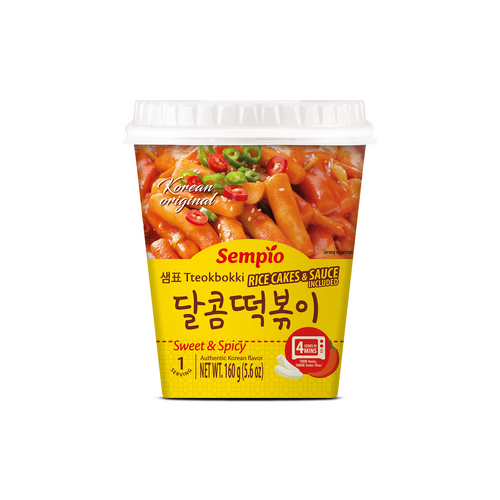 Cup Instant Tteokbokki Sweet & Spicy