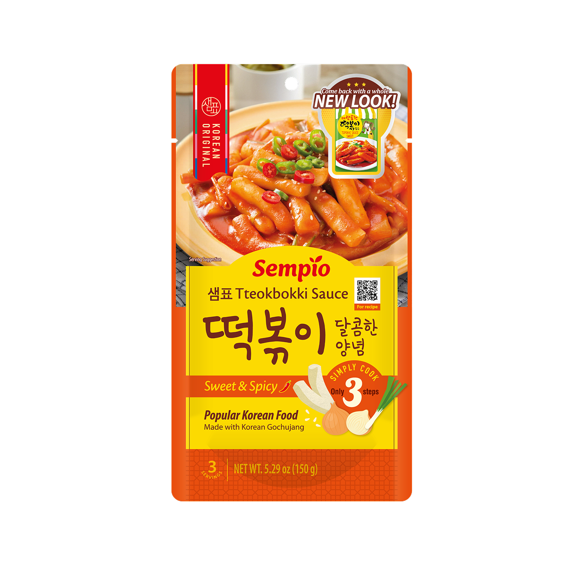 Korean Tteokbokki Sauce | Sweet & Spicy Rice Cake Sauce – Sempio